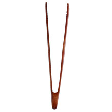 2 PCS Outils de Barbecue 26.5cm Pince En Bois Saine de Environnementale A Aliments Grilles Accessoires de Barbecue Pinces Portatives de Plein Air