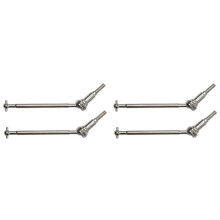 4 PeçAs Do Eixo de Acionamento Frontal de Metal CVD 55-WJ01 para Hosim 9155 9156 Xinlehong 9155 9156 1/12 PeçAs de ReposiçãO Do Carro RC