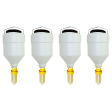 4X 3.5L Sauce Bottle Sauce Squeeze Bottle Hanging Sauce Dispenser Squeeze Bottle Hanging Sauce Dispenser Large Diameter