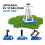 4 Pack RV Leveling Stabilizer Jack Pads with Handle for Travel Trailers Campers 2