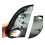 For  A4 A5 S4 S5 B9 Rearview Mirror Bottom Shell with Panoramic Camera Hole 4
