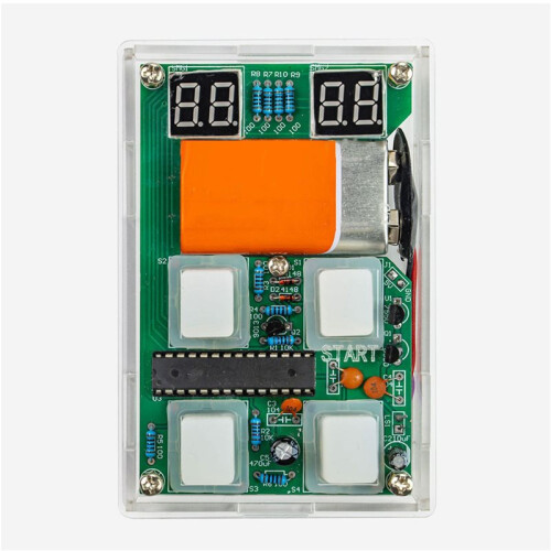 DIY Memory Training Game Console Electronic Soldering Kit Fun Teaching Practical Training Exercises Circuit Board 1