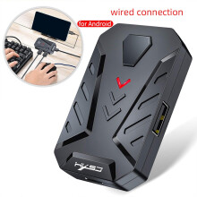 HXSJ Gaming Tastatur Maus Konvertiert, 4 im 1 Gaming Tastatur Maus Konverter Combo für Androidphone P8