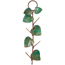 Bird Feeder for Outdoors Green Leaf and Oranges,Orange Fruit Bird Feeder,Outdoor Garden Metal Hanging Drinking Container