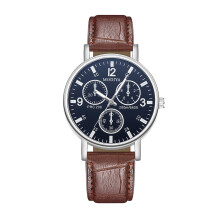 Mote Sport Herreklokke Rustfritt Stål Beltebånd Quartz Analog Armbåndsur Armbåndsur For Herrer Og Dame