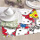 Tapis égouttoir Hello Kitty pour plan de travail, en microfibre, à absorption rapide. 4