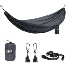 TravelNest Hängematte & Gurte Set – Tragbare Hängematte für Camping, Wandern und Trekking, geeignet für Outdoor-Abenteuer, Festivals und Strand