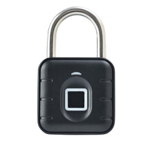 Inteligentna kłódka do drzwi Tuya Bluetooth z czytnikiem linii papilarnych, bezkluczykowa, szybko odblokowująca, antykradzieżowa, IP67,