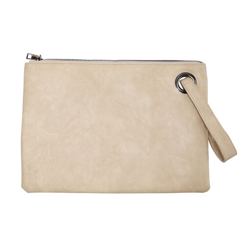 Portafoglio da polso da donna in pelle, classico e semplice, pochette da donna 1