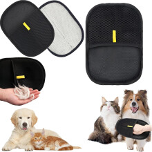 2 PCS PurePath Pet Hair Removal,Cat Grooming Glove