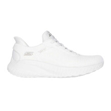 (6.5 UK, White) Skechers Womens/Ladies BOBS Sport Squad Chaos Flat Trainers