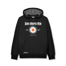 (XL, Black) Lambretta Unisex Adult Target Hoodie