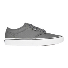 (9 UK, Pewter/White) Vans Mens Atwood Canvas Trainers