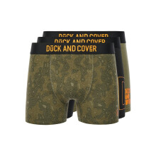 (XXL, Multicoloured) Duck and Cover Mens Alizium Boxer Shorts (Pack of 3)