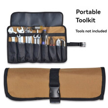 Oxford Cloth Tool Storage Bag - Portable, Foldable Pouch for Wrenches, Spanners, Hammers