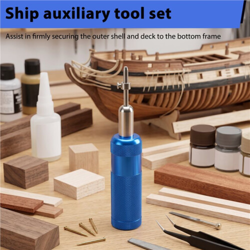 1 Set Professional Ship Model Nail Presser Tool,Ship Hull Auxiliary Tools Set Ship Model Skin Fixation Tools,Nail Setter
