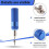 1 Set Professional Ship Model Nail Presser Tool,Ship Hull Auxiliary Tools Set Ship Model Skin Fixation Tools,Nail Setter 6