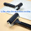 4 Pack Rubber Roller,Black Ink Roller Tool for Crafting Wallpapers Stamping Gluing Application 1
