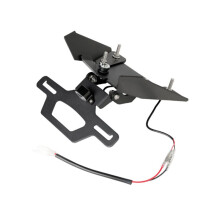 Motorcycle License Plate Holder for 250R EX250R 2008-2012 Rear Tail Bracket LED Light Eliminator