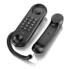 TCF1000 Telefon śCienny NaśCienny z Funkcją Ponownego Wybierania Numeru i PamięCią Flash Telefon Hotelowy Winda Numer WewnęTrzny Biura Domowego
