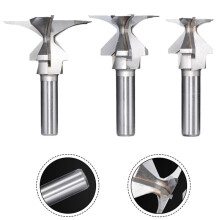 3pc Woodworking Router Bit for Furniture Making, 1/2 Shank Arcs Bending Cutter