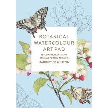 Botanical Watercolour Art Pad by Harriet de Winton Paperback Book