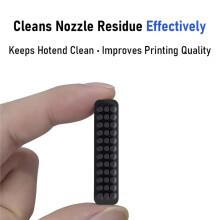 Nozzle Wiper Brush Replacement for SPARKX I7 3D Printer Nozzles Cleaner Tool Self-Adhesive Cleaning Strip