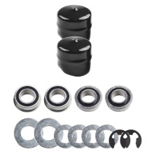 1Set Front Wheel Bushing to Bearing Conversion Kit for -532009040 9040H Lawn Mower Replacement Parts Garden