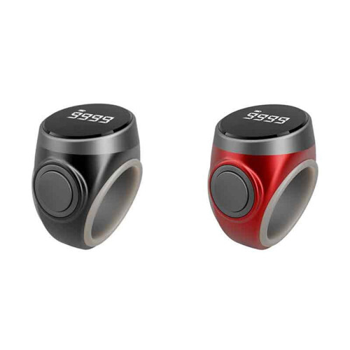 S9 Ring Type Counter Intelligent Battery DisplayCounter Type-C Waterproof Button Type Electronic DigitalCounter 2pc