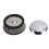 Chrome Air Cleaner Cover & 3-Hole & Gray Filter Element for  Dyna Softail Touring 1