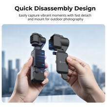 Duurzame Reisbeschermhoes voor voor Osmo Pocket 3, Gimbalbescherming met Ingebouwde NFC-Chip met Lees-/Schrijffunctie