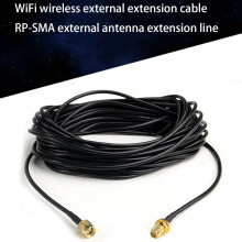 20M Extension Cables SMA Male to Female Coaxial Extension Cable WiFi Router Antenna Aerial Copper Plated Gold Cable