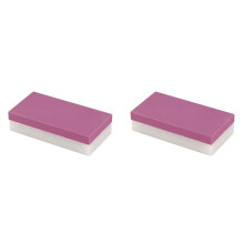 2X 3000 10000 Doppio Sided Affilatura Pietra Rasoio Whetstone Lucidatura Grinta -Rosso Bianco