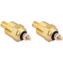 2X Golden Water Temperature Sensor Replace for Mercury 806490T Sierra 18-5897 Mallory 9-42400