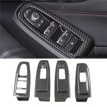 Abdeckung für Fensterheberschalter und Türarmlehnenschalter für WRX/RX 21-24 RHD, Glänzend Schwarz