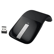 Ultradunne Opvouwbare Optische Muis met Boogvormige Behuizing, 2.4G Draadloze Muis, Ergonomisch, Stil, 3D-Touch, Geschikt voor Kantoor en Gaming