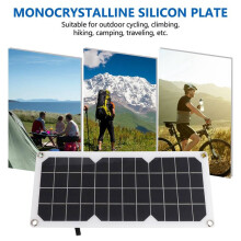 12V 30W Solpanel Bil Skåpbil Båt Husvagn Trickle Bärbar Batteriladdare Solar Laddningspanel