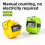 (Blue)Contaconteggio manuale clicker numerico 4 cifre per laboratorio e uso ricerca 2