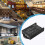 TC420 Tidsprogrammerbar RGB LED Controller DC12V-24V 5-Kanals LED Timing Dimmer 6