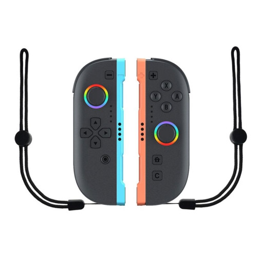 Controller di Gioco di Ricambio per  per  2 con Luci RGB Colorate per , Controller Wireless con Impugnatura Ergonomica 1