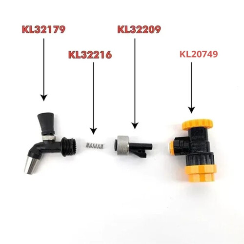 Disconnect Kits Include 8mm(5/16) Adaptor Beer Brewing Accessory Homebrew Household Tool 1