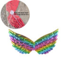 (Deep Color) Wings Butterfly Fairy Costume Cosplay Dress Up Props Stage Accessories Carnival