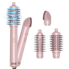 Rotating Hair Dryer Brush, 3-in-1 Hot Air Brush with 2 Brushes (1.5"&2")