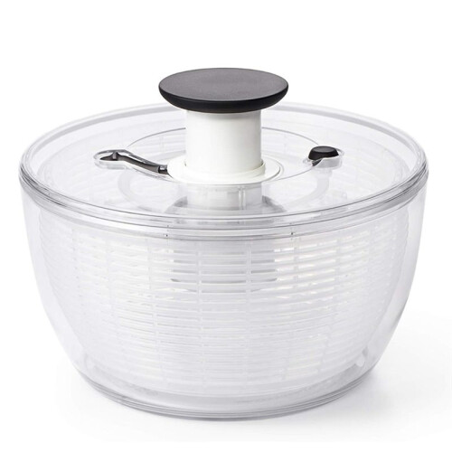 Salad Spinner Large Lettuce Spinner Kitchen Gadgets, Large Salad Spinner Vegetable Washer, High Efficiency for Kitchen