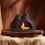 Keramik-Räucherstäbchenbrenner mit 2 Öffnungen, Moderner -Chiminea 7