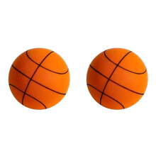 2X Basketball, Silent Basketball Dribbling Indoor, Indoor Training Foam No Noise No Sound Basketball