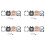 4X Carburetor Diaphragm Kit for  MS170 MS180 MS210 MS230 MS250 1