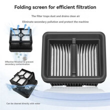 Für T40 Pro/Ultra/Tubero Staubsauger: Walzenbürste & HEPA-Filter