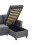 (Grey, Fabric) Grey L-Shaped Sofa Bed with Storage 15
