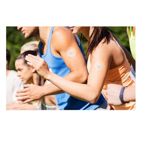 10 Silicon-Based Dynamic Patches Without Trace Adhesive Small Electronic Dynamic Blood Glucose Sensor Stickers 2